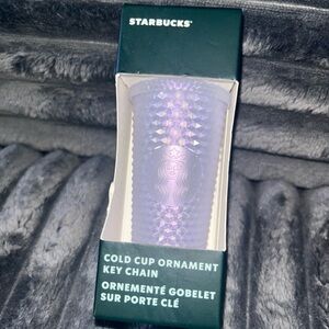 Starbucks Cold Cup Ornament Key Chain